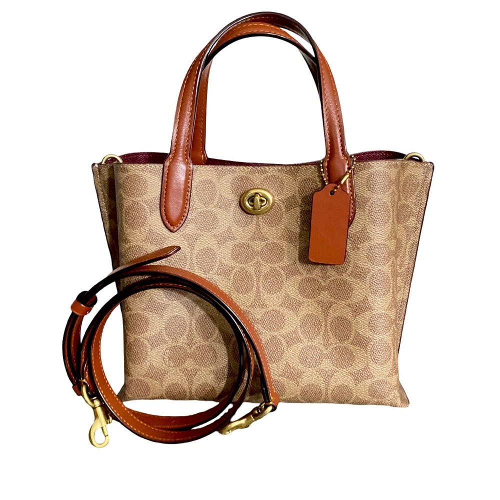 Willow Tote Bag 24 In Signature Canvas